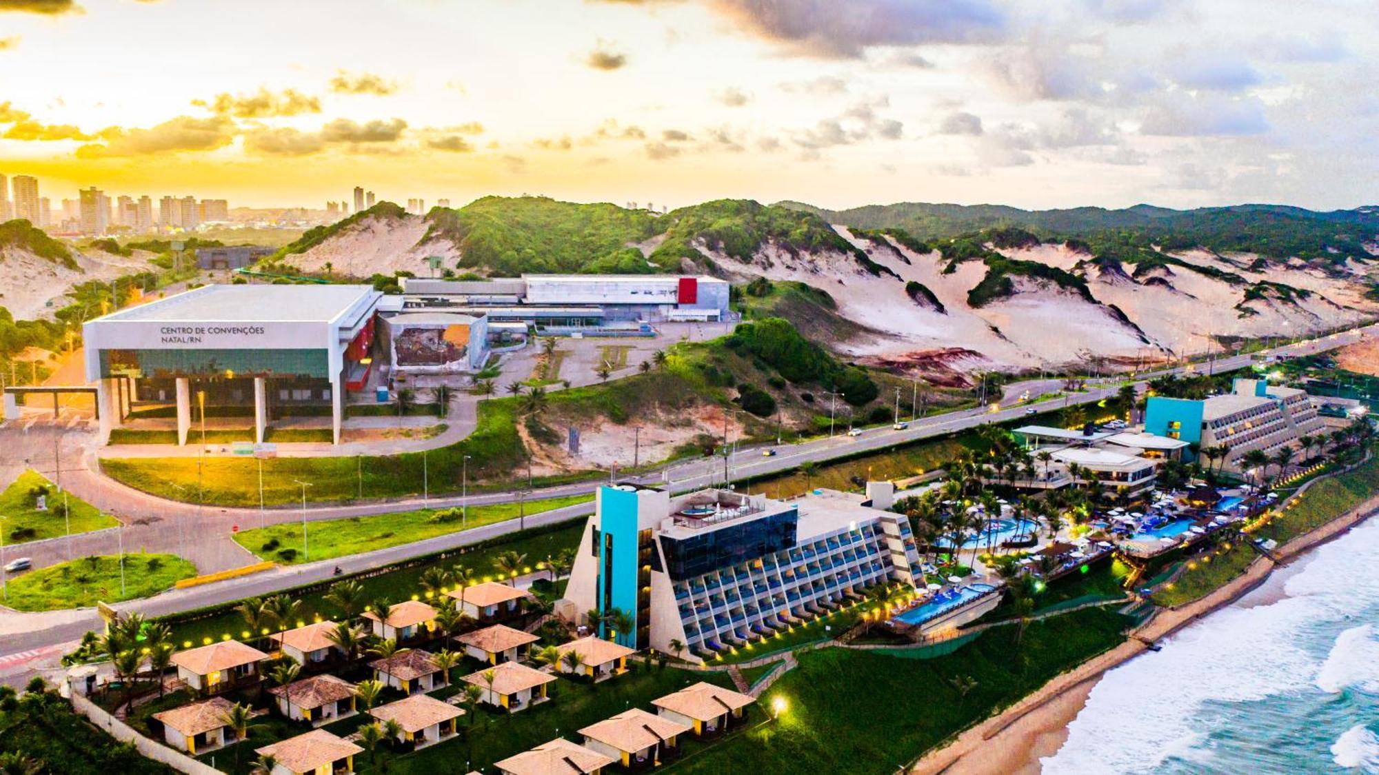 Ocean Palace All Inclusive Premium Натал Екстериор снимка Aerial view of the complex