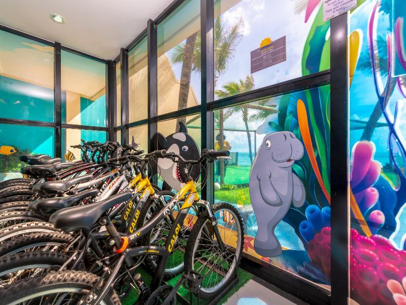 Ocean Palace All Inclusive Premium Натал Екстериор снимка Bicycle rental at the resort